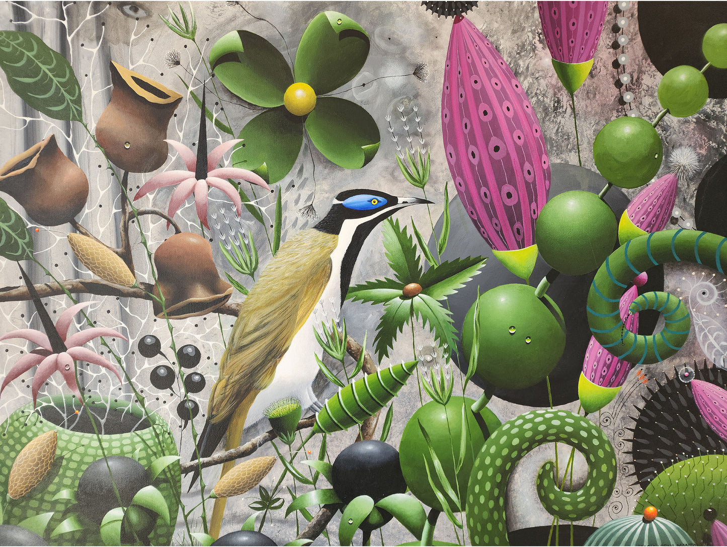 The Blue-Faced Honeyeater