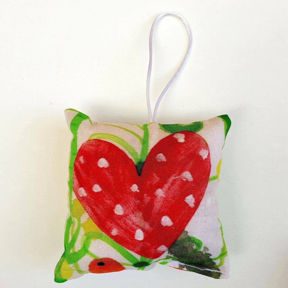 Lovely Strawberry Hanging Pendant