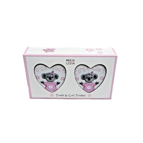 Baby’s First Tooth & First Curl Trinket Set