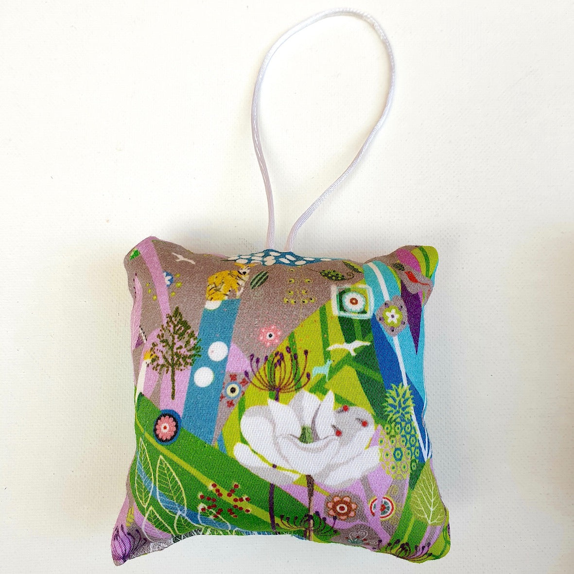 White Flower Hanging Pendant