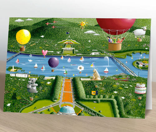 Canberra Greeting Card