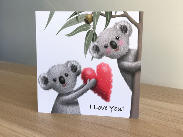 I Love You Greeting Card