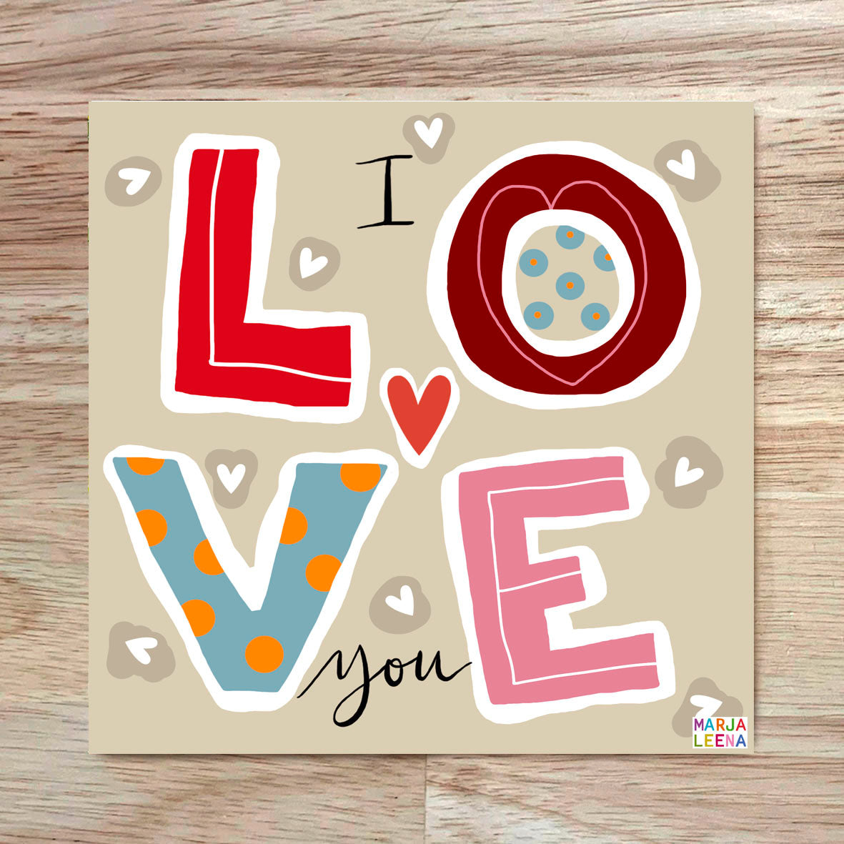 Love Patchwork Piece
