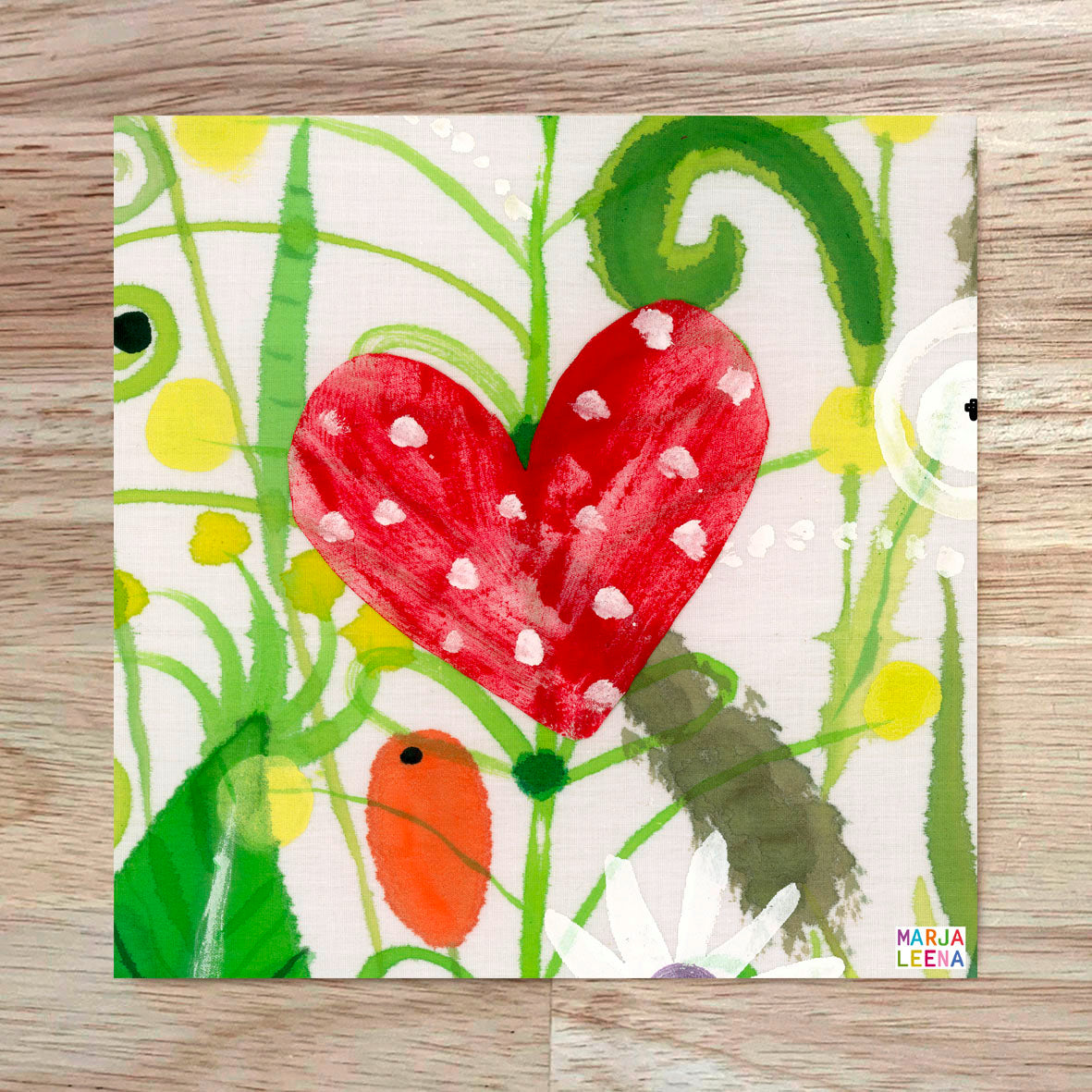 Heart Patchwork Piece