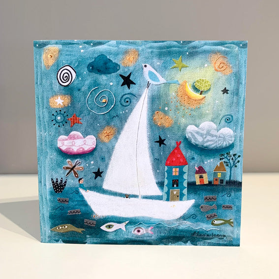 Sailing Greeting Card