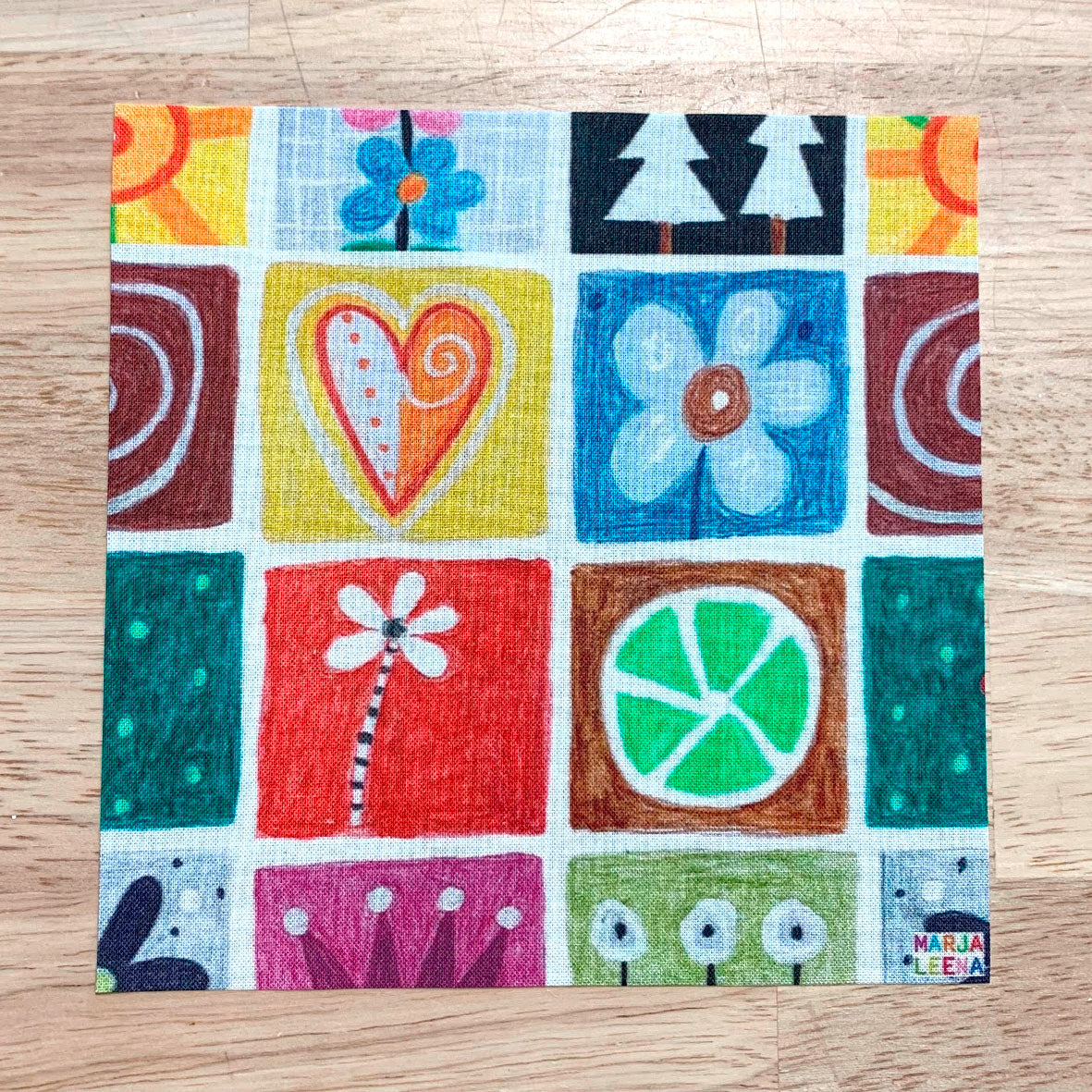 Square Patchwork Piece