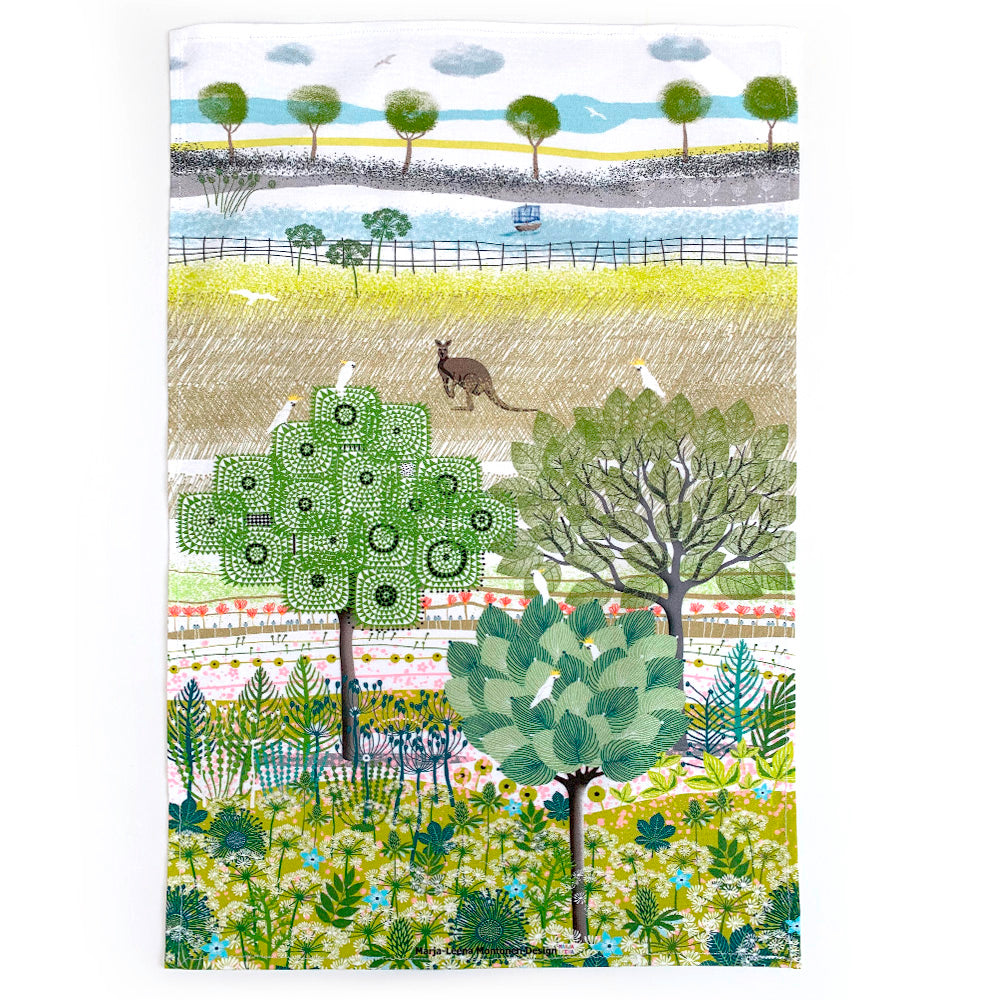 Kangaroo Tea Towel