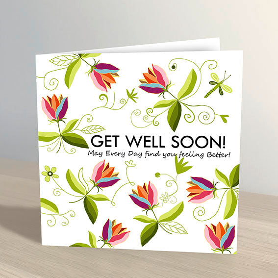 Get Well Soon Wishes Greeting Card