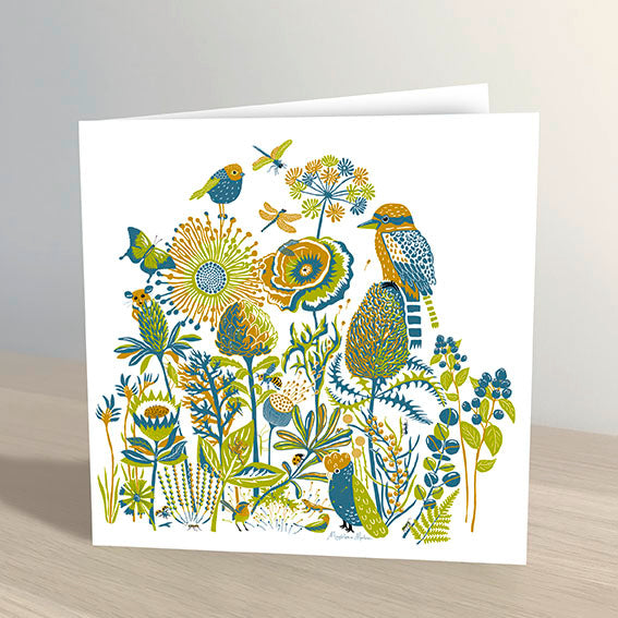 Australian Garden Greeting Card