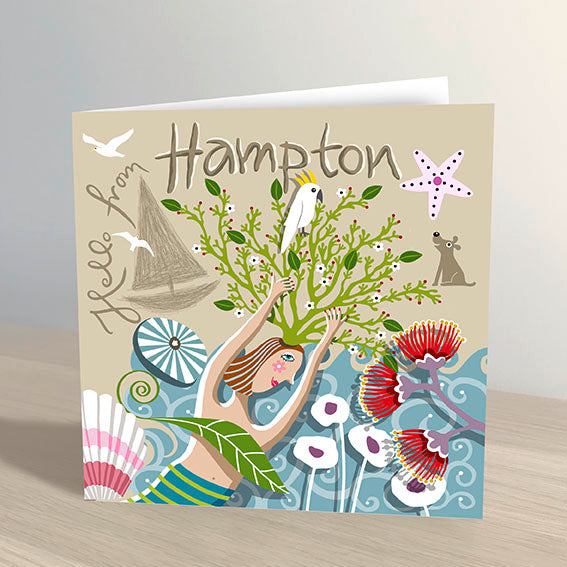 Hello from Hampton Greeting Card