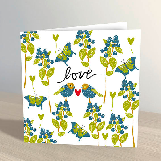 Love Birds Greeting Card