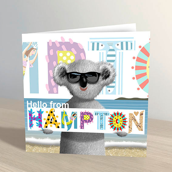 Hello from Hampton Greeting Card