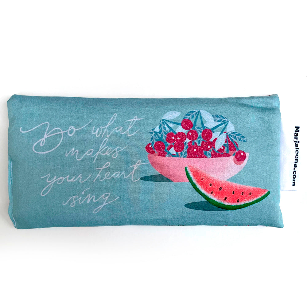 Do What Your Heart Sings Eye Pillow