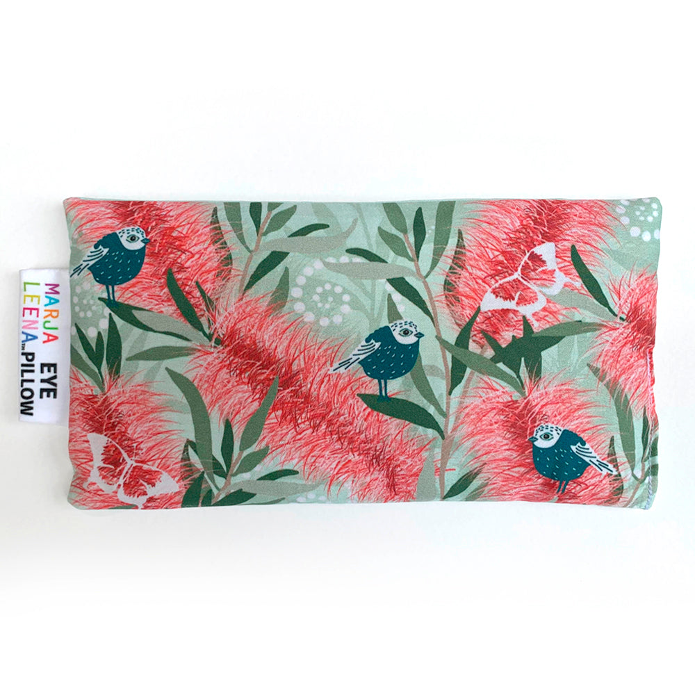 Bottlebrush and Wren Eye Pillow