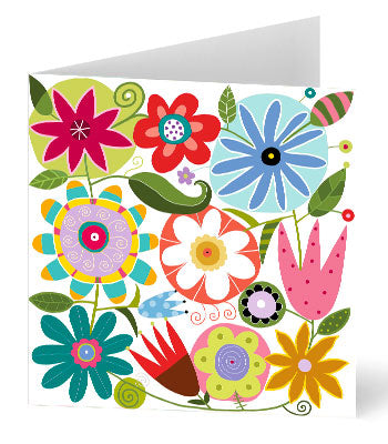 Flowers Greeting Card