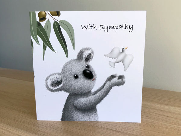 With Sympathy Greeting Card