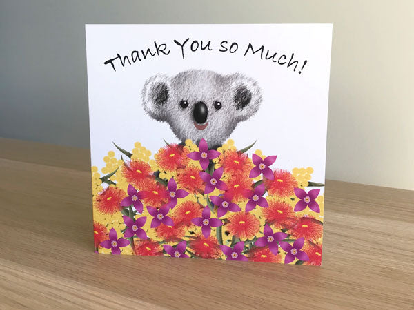 Thank You So Much Greeting Card