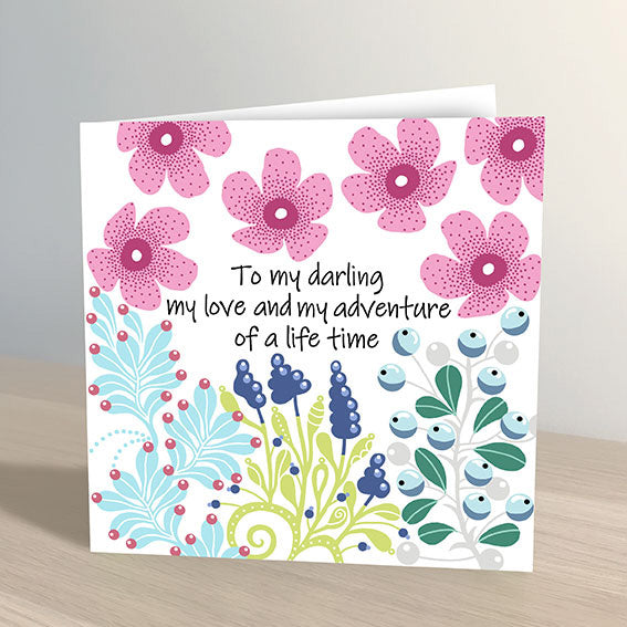 My Darling Greeting Card
