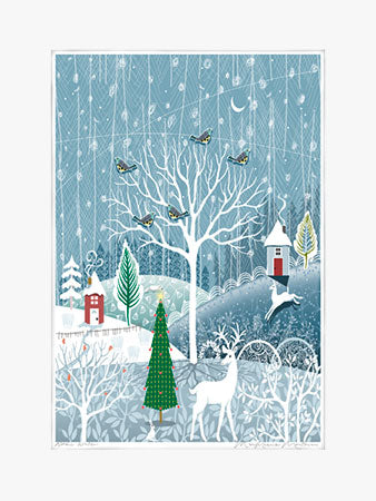 Nordic Winter Mounted Print