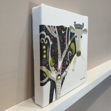 Load image into Gallery viewer, Cow Eating Corn Block Print side view