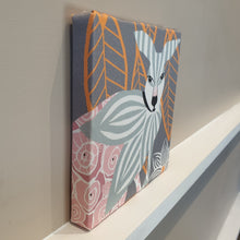 Load image into Gallery viewer, Kangaroo Animal Block Print Side View