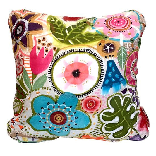 Flowers cushion by Marja-Leena