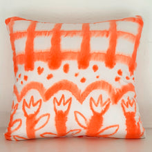 Load image into Gallery viewer, Big Orange Cushion (Hand painted)