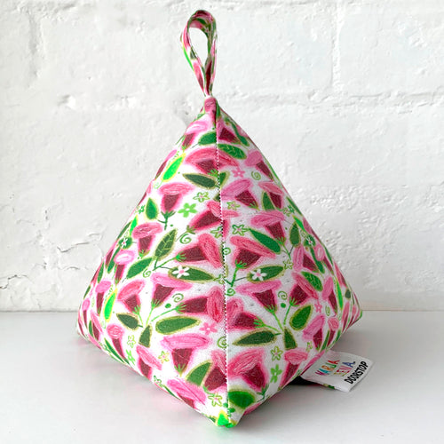 Pink Flowers Door Stopper