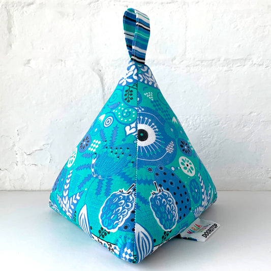 Aqua Blue Door Stopper