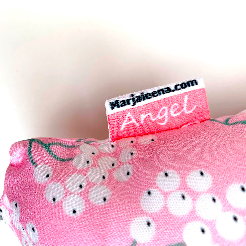 Angel In My Room (Pink) Small Cushion
