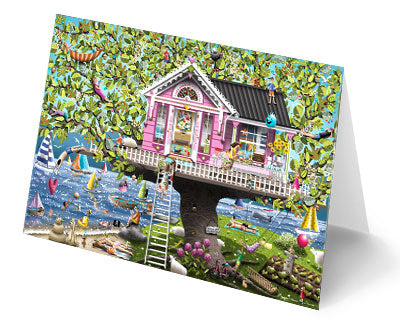 Tree House Greeting Card