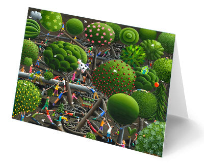 The Tree Planters Greeting Card